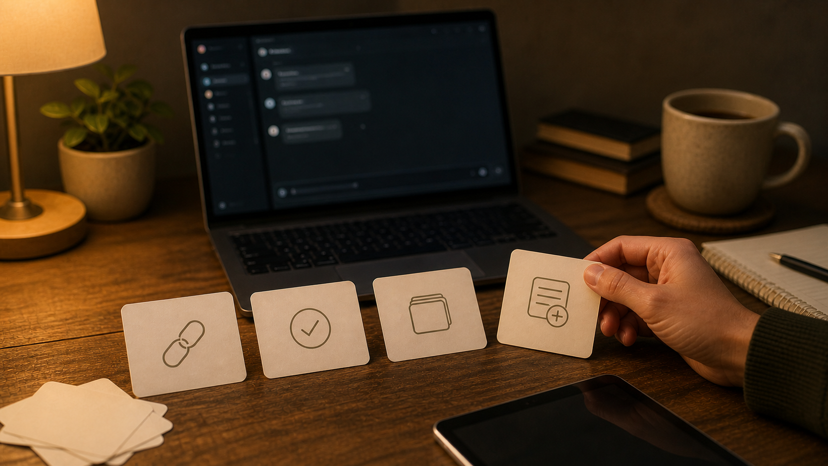 Claude connected to the Nibomo MCP server for creating flashcards from chat