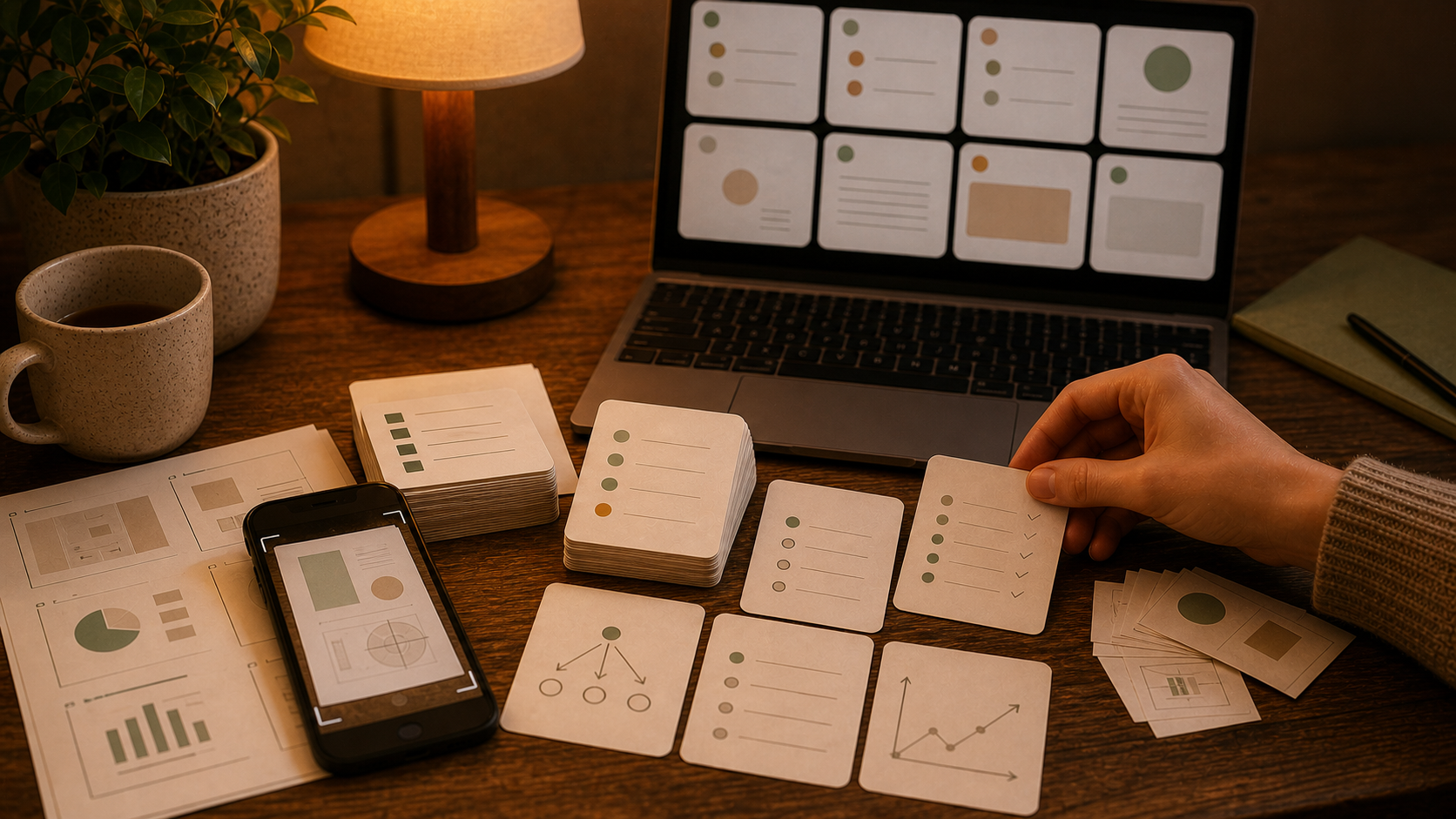 Screenshot, phone photo, and scan turned into flashcards